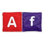 Multicolor Uppercase Lowercase Educational Alphabet Cushions